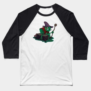 Frog Wizard Baseball T-Shirt